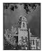 One Old Main Architecture Photographic Poster Print by C.M. Flom, 16x20