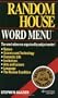 Random House Webster's Word Menu