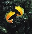 Set of 10 Green Trout Fishing Christmas Lights - Green Wire