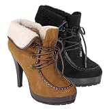 Anne Michelle by Journee Faux Lined Ankle Boot