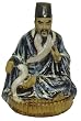 Chinese scholar - hand glazed ceramic Chinese scholar - hand glazed ceramic