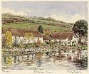 Portrait of Britain, Bickleigh, Devon, Framed