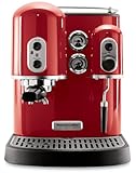 KitchenAid KPES100ER Pro Line Espresso Maker, Empire Red