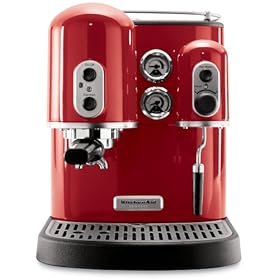 KitchenAid KPES100ER Pro Line Espresso Maker, Empire Red