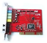 Electronics : DGFSPC CMI8738 PCI 6 Channel 5.1 PCI Sound Card SPDIF Optical In/Out H254