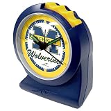 Michigan Wolverines Suntime Gripper Alarm Clock - NCAA College Athletics