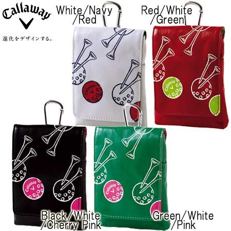 Callaway(キャロウェイ) Tee Case Art Series ELV JM ホワイト/ネイビー/レッド