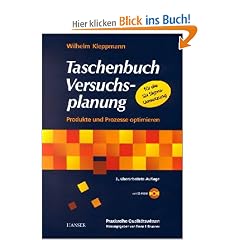 Taschenbuch Versuchsplanung: Produkte und Prozesse optimieren
