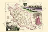 Art Poster, Vaucluse - 27.5 x 18.75