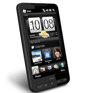 HTC HD2 T8585 Unlocked Phone with Touch Screen, 5MP Camera, GPS, Wi-Fi and Windows Mobile 6.5 Professional - International Version - Black