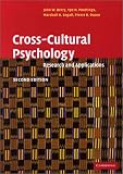 Cross-Cultural Psychology: Research and Applications