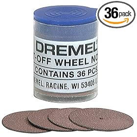Dremel 409 Cut-off Wheels .025" thick, 36 Pack