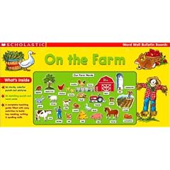 On The Farm: On The Farm (Scholastic Word Wall Bulletin Boards)