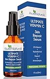 22% VITAMIN C GUARANTEED FASTEST WORKING Vitamin C Serum 22% C + 11% Hyaluronic Acid + 1% Vitamin E + 1% Ferulic, also Contains Organic Aloe & Jojoba