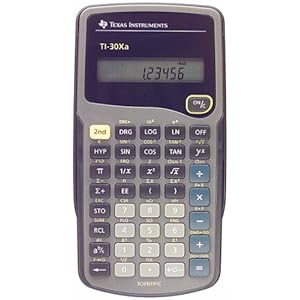 Texas Instruments TI-30XA Scientific Calculator