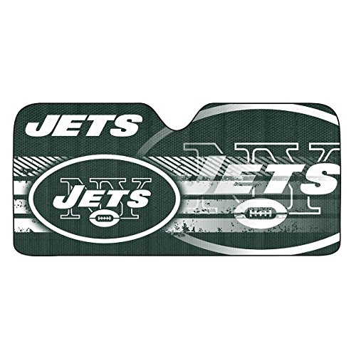 NFL New York Jets Universal Auto Shade, Large, Green