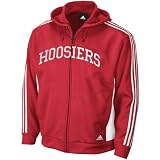 adidas Indiana Hoosiers Crimson Team Spirit Full Zip Hoody Sweatshirt