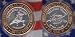 Treasure Island at the Mirage Hotel & Casino Las Vegas Limited Edition Ten Dollar Gaming Token .999 Fine Silver