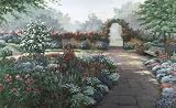 (99x164) Serenity Flower Garden Huge Wall Mural Art Print Poster