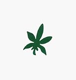 Hemp leaf Tanning Stickers 1000 ct Roll