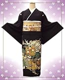 お仕立上がり正絹黒留袖6点セット