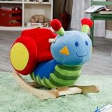 Sandy Snail with Sound Rocking Toy