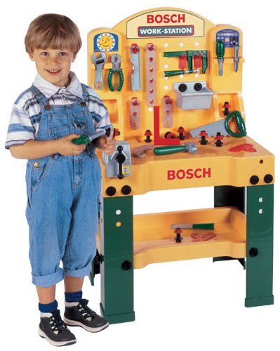 Childrens Toyshop  Toys : BOSCH Work Station With Tools