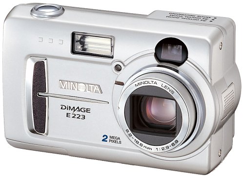 Minolta Dimage E223 Digitalkamera (2,0 Megapixel)
