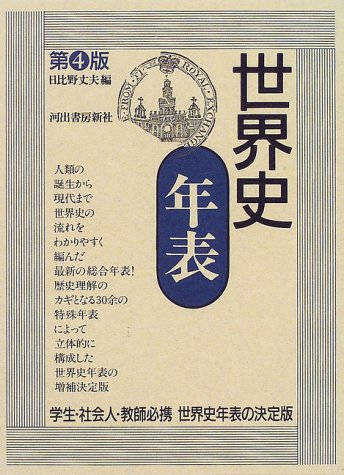 Cover image : 世界史年表