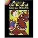 Merry-Go-Round Stained Glass Coloring Book (Dover Stained Glass Coloring Book)