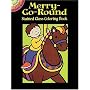 Merry-Go-Round Stained Glass Coloring Book (Dover Little Activity Books)
