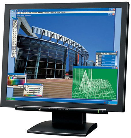 Cover image : SHARP Crisia  19 インチ液晶ディスプレイ LL-193A-B LL-193A-B ブラック