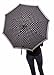 Black and White and Polka Dots All Over Parasol Umbrella