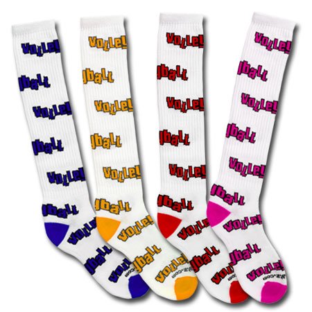Word Up Volleyball Socks