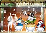 （エウィリ）EVERY クリスマス壁飾り 壁紙飾り 雰囲気満点　ウォールステッカー　ベッドルーム リビングルーム 部屋装飾　ウォールステッカー　　ウォールペーパー　XMAS　おしゃれ　　ガラス窓ステッ