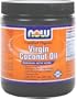 NOW Foods Coconut Oil,  Virgin,  Organic,  20 Ounce Bottle (Pack of 3)