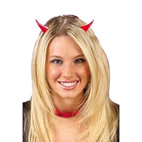 Classic Devil Horns Clip On Easy Halloween Costume