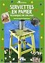 Serviettes en papier : techniques de collage