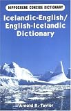 Icelandic-English/English-Icelandic Dictionary (Hippocrene Concise Dictionary)