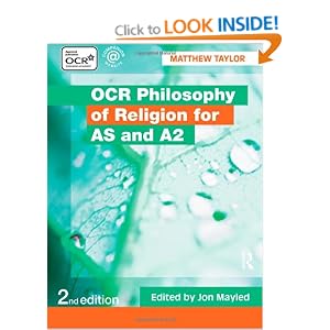 OCR Philosophy of Religion for AS and A2