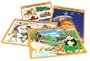 4 Pack Picture Puzzles (Colors, Seasons, Tools, Clocks)