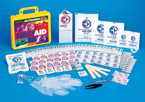 HealthPersonalCare: 157 PIECE EMERGENCY FIRST AID KIT INDOOR or OUTDOOR
