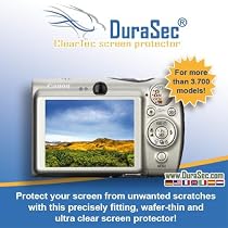 5 x DuraSec ClearTec screen protector for Panasonic Lumix DMC-TZ7