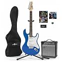 Electric-ST Guitar & Complete Pack Blue