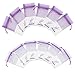 Ezeso 12pcs Sachet Empty Bags Purple Drawstring Gauze Cotton-Ramie Sacks for Lavender, Spice and Herbs(Drawstring Bag)