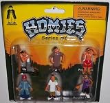 Homies Series #6 Carded Set 4 (Santos, Puppet, Papi Chulo, Mad Bomber, Lizard, Gangsta Hoopa)IMAGE