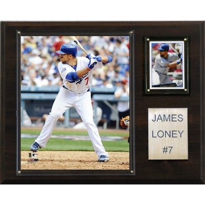 MLB Los Angeles Dodgers James Loney Player Plaque