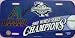 Luis Gonzalez & Matt Williams autographed Arizona Diamondbacks 2001 World Series Champions license p