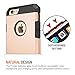 iPhone 6 Case, Trianium [Protak Series] Ultra Protective Case For Apple iPhone 6 4.7 inch [Champagne Gold] Dual Layer + Shock-Absorbing Hard Bumper Cover [Lifetime Warranty]