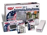 USAutomtic 020350 Medium 300 Solar Charged Automatic Gate Opener Single Gate Fully Automated Kit